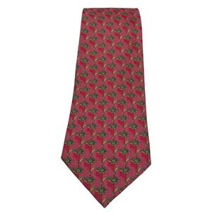 Faberge Silk Tie Mens Sz 59"x3.75" Multicolor USA Made (TC14) EUC